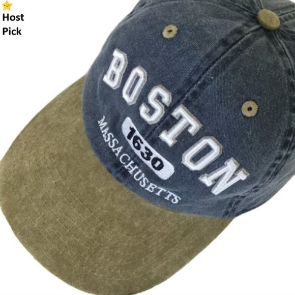 Bay State Apparel Other - BSA BOSTON Massachusetts 1630 Baseball Hat Cap EUC
